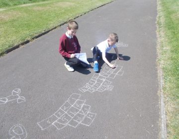 Outdoor Maths Lesson 10