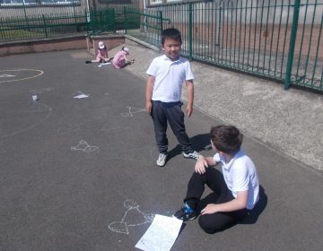 Outdoor Maths Lesson 2