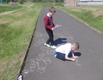 Outdoor Maths Lesson 9