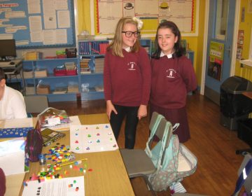 P7 Work Together to Solve Maths Problems.