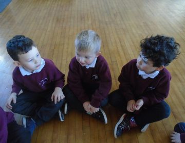 Visiting Primary 1 and the 'Big' School