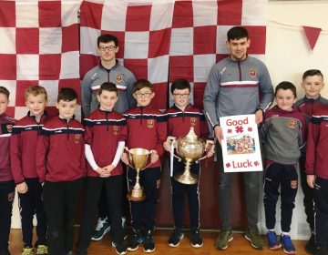 All Ireland Semi-Final Hurlers Visit St Mary's