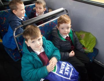 P1/2 and P3/4 travelling to Beauty and The Beast in the Opera House Belfast