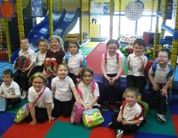 P1-3 had a great day on their school trip.