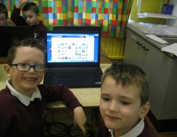 P2/3 learning about internet safety