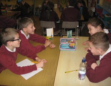 P4/5 Finding out what they know about Materials.