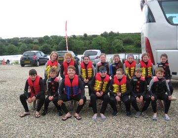Primary 7 enjoy a visit to The Edge Watersports Activity Centre