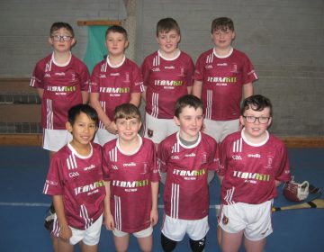 Well done to our hurlers who took part in the CMB indoor blitz today in Cross and Passion College.