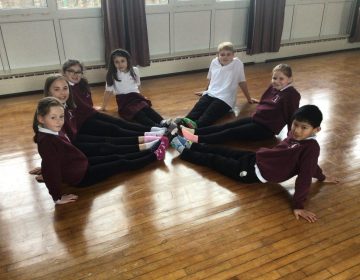 Primary Six/Seven show us their Odd Socks!