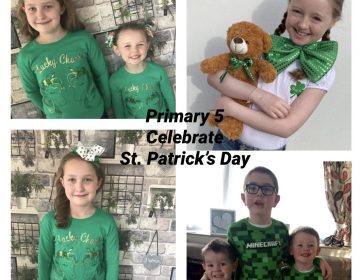 Primary Five celebrated St Patrick’s Day
