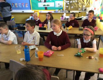 Party time in P3/4 celebrating our first confession and first communion!