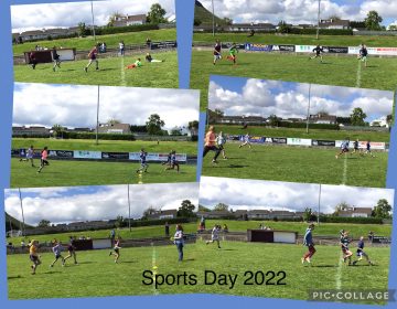 Primary Five, Six and Seven competed hard at St Mary’s Sports Day earlier.
