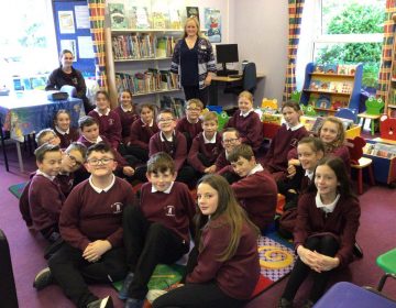 Thank you to Charlotte and Anne for welcoming P6/7 back to the library to learn about the Dewey System.