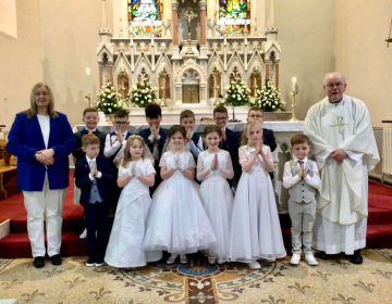Congratulations to all the Primary 4 children who made their First Holy Communion.