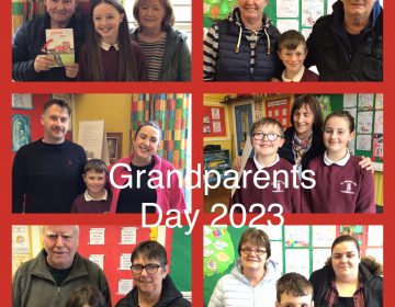 Primary Six and Seven welcomed very important visitors to their classroom for Grandparents Day.