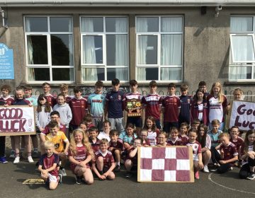 Wishing the Ruairi Og hurling and Camogie team every success at the Feile this weekend.